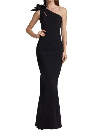 Chiara Boni La Petite Robe Women's Gosia One-Shoulder Gown | Thumbnail 2 Chiara Boni La Petite Robe Women's Gosia One-Shoulder Gown | Thumbnail 2
