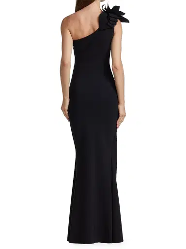 Chiara Boni La Petite Robe Women's Gosia One-Shoulder Gown | Thumbnail 5 Chiara Boni La Petite Robe Women's Gosia One-Shoulder Gown | Thumbnail 5