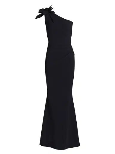 Chiara Boni La Petite Robe Women's Gosia One-Shoulder Gown | Thumbnail 1 Chiara Boni La Petite Robe Women's Gosia One-Shoulder Gown | Thumbnail 1