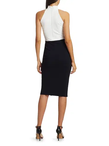 Chiara Boni La Petite Robe Women's Amenadiel Bic Halter Dress | Thumbnail 5 Chiara Boni La Petite Robe Women's Amenadiel Bic Halter Dress | Thumbnail 5