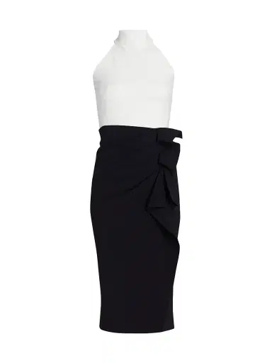 Chiara Boni La Petite Robe Women's Amenadiel Bic Halter Dress | Thumbnail 1 Chiara Boni La Petite Robe Women's Amenadiel Bic Halter Dress | Thumbnail 1