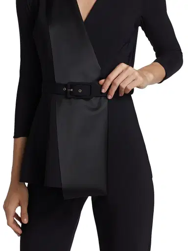 Chiara Boni La Petite Robe Women's Kerolyn Jersey Flare-Leg Jumpsuit | Thumbnail 6 Chiara Boni La Petite Robe Women's Kerolyn Jersey Flare-Leg Jumpsuit | Thumbnail 6