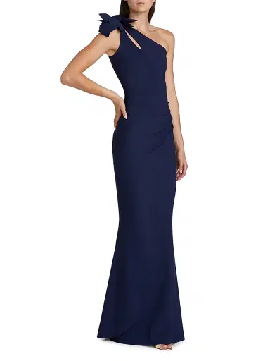 Chiara Boni La Petite Robe Women's Gosia One-Shoulder Gown | Thumbnail 2 Chiara Boni La Petite Robe Women's Gosia One-Shoulder Gown | Thumbnail 2