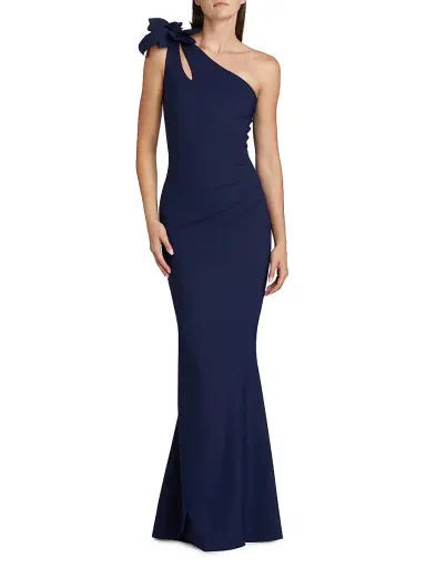 Chiara Boni La Petite Robe Women's Gosia One-Shoulder Gown | Thumbnail 3 Chiara Boni La Petite Robe Women's Gosia One-Shoulder Gown | Thumbnail 3