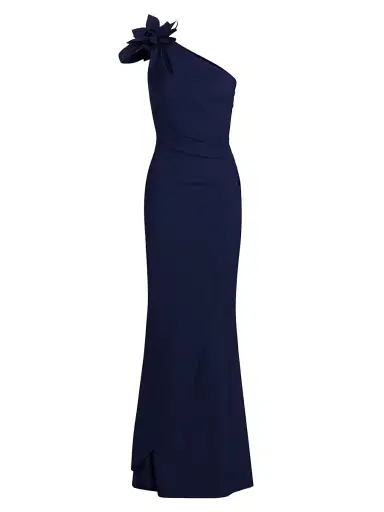 Chiara Boni La Petite Robe Women's Gosia One-Shoulder Gown | Thumbnail 1 Chiara Boni La Petite Robe Women's Gosia One-Shoulder Gown | Thumbnail 1