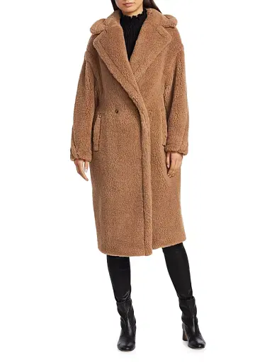 Max Mara Women's Teddy Bear Icon Coat - Camel | Thumbnail 2 Max Mara Women's Teddy Bear Icon Coat - Camel | Thumbnail 2