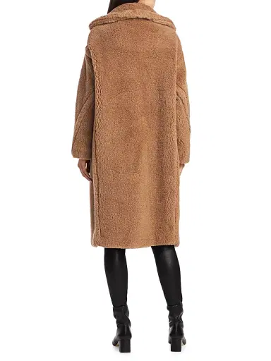 Max Mara Women's Teddy Bear Icon Coat - Camel | Thumbnail 5 Max Mara Women's Teddy Bear Icon Coat - Camel | Thumbnail 5