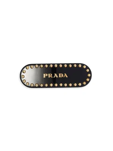 Prada Women's Plex Hair Clip | Thumbnail 1 Prada Women's Plex Hair Clip | Thumbnail 1