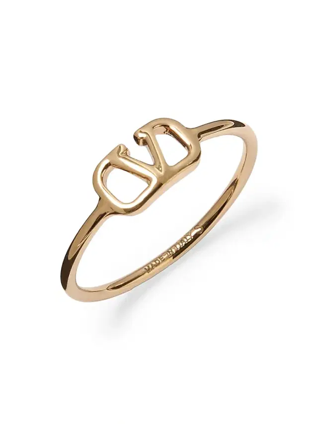 Women's VLogo Signature Metal Ring - Gold Women's VLogo Signature Metal Ring - Gold