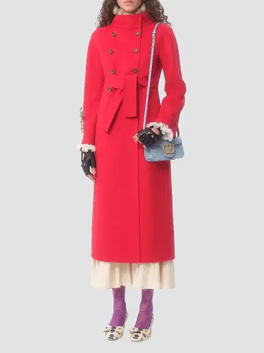 Valentino Women's Compact Drap Coat | Thumbnail 9 Valentino Women's Compact Drap Coat | Thumbnail 9