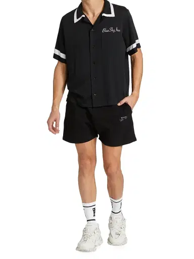 Blue Sky Inn Men's Waiter Short-Sleeve Shirt - Black | Thumbnail 2 Blue Sky Inn Men's Waiter Short-Sleeve Shirt - Black | Thumbnail 2