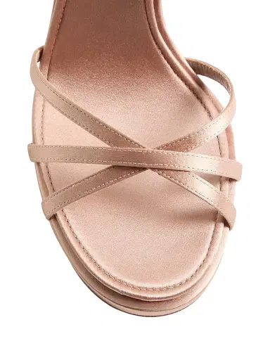 Valentino Garavani Women's Eveninglam 120MM Satin Platform Sandals - Poudre | Thumbnail 5 Valentino Garavani Women's Eveninglam 120MM Satin Platform Sandals - Poudre | Thumbnail 5