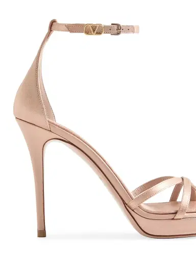Valentino Garavani Women's Eveninglam 120MM Satin Platform Sandals - Poudre | Thumbnail 6 Valentino Garavani Women's Eveninglam 120MM Satin Platform Sandals - Poudre | Thumbnail 6