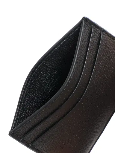 Valentino Garavani Men's VLogo Signature Grainy Calfskin Card Holder | Thumbnail 4 Valentino Garavani Men's VLogo Signature Grainy Calfskin Card Holder | Thumbnail 4