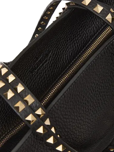 Valentino Garavani Women's Rockstud Shopping Tote Bag in Grainy Calfskin | Thumbnail 8 Valentino Garavani Women's Rockstud Shopping Tote Bag in Grainy Calfskin | Thumbnail 8