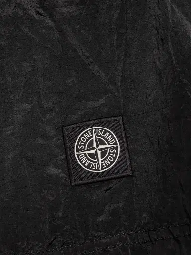 Stone Island Men's Logo Swim Shorts - Black | Thumbnail 6 Stone Island Men's Logo Swim Shorts - Black | Thumbnail 6