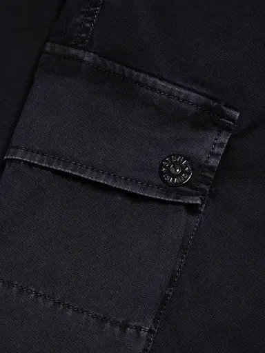 Stone Island Men's Broken Twill Cotton Trousers - Black - Size 38 | Thumbnail 7 Stone Island Men's Broken Twill Cotton Trousers - Black - Size 38 | Thumbnail 7