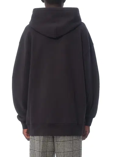 Valentino Garavani Men's Cotton Hooded Sweatshirt with Chez Print - Black | Thumbnail 5 Valentino Garavani Men's Cotton Hooded Sweatshirt with Chez Print - Black | Thumbnail 5