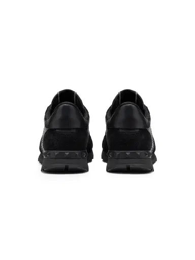 Valentino Garavani Men's Camouflage Rockrunner Sneakers - Black | Thumbnail 3 Valentino Garavani Men's Camouflage Rockrunner Sneakers - Black | Thumbnail 3