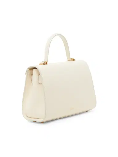 Versace Women's Medusa 95 Top Handle Calf Leather - Ecru Gold | Thumbnail 5 Versace Women's Medusa 95 Top Handle Calf Leather - Ecru Gold | Thumbnail 5