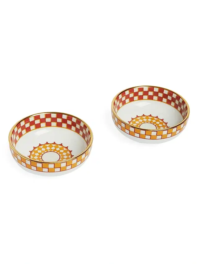 Snack Bowl Set of 2 - Apollo Orange Snack Bowl Set of 2 - Apollo Orange