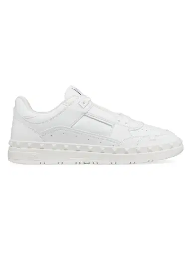 Valentino Garavani Men's Freedots Low Top Sneakers In Calfskin - White - Size 11.5 | Thumbnail 1 Valentino Garavani Men's Freedots Low Top Sneakers In Calfskin - White - Size 11.5 | Thumbnail 1