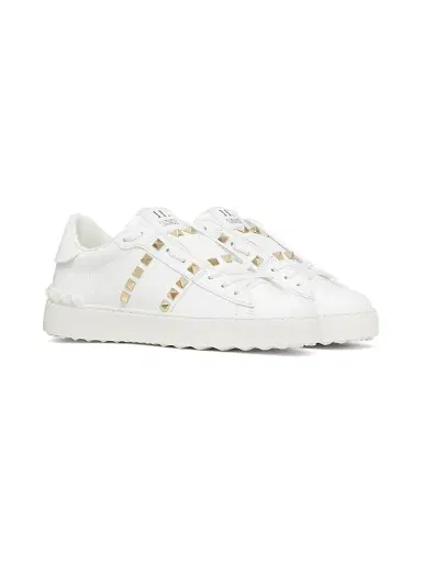 Valentino Garavani Women's Untitled Open Sneakers - White | Thumbnail 2 Valentino Garavani Women's Untitled Open Sneakers - White | Thumbnail 2