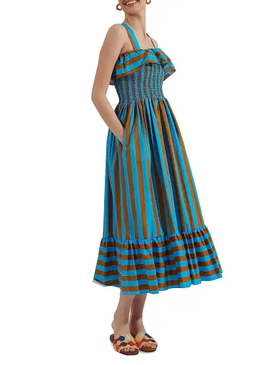 La DoubleJ Women's Sunkissed Dress - Riviera Turquoise | Thumbnail 3 La DoubleJ Women's Sunkissed Dress - Riviera Turquoise | Thumbnail 3