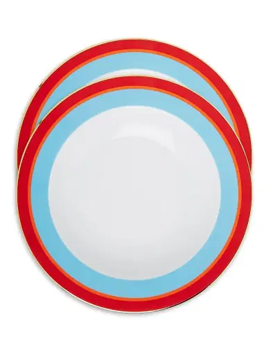 La DoubleJ Soup Plates Set of 2 - Rainbow Azzurro | Thumbnail 1 La DoubleJ Soup Plates Set of 2 - Rainbow Azzurro | Thumbnail 1