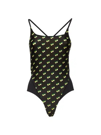 La DoubleJ Women's Olimpia Swimsuit - Limoncello Black | Thumbnail 1 La DoubleJ Women's Olimpia Swimsuit - Limoncello Black | Thumbnail 1