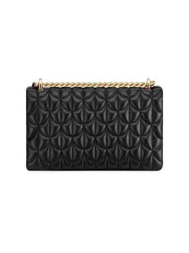 BVLGARI Women's Serpenti Cabochon Matelassé Leather Top Handle Bag - Black | Thumbnail 5 BVLGARI Women's Serpenti Cabochon Matelassé Leather Top Handle Bag - Black | Thumbnail 5