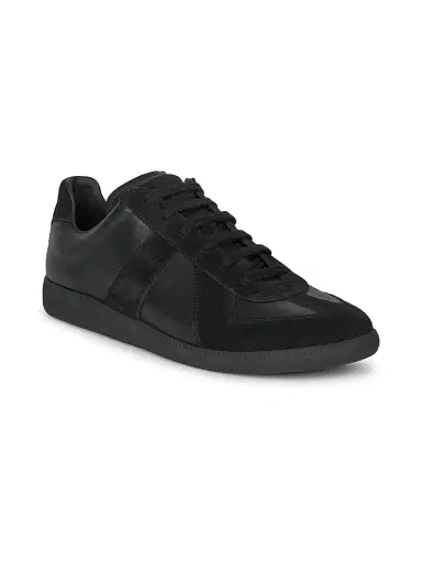 Maison Margiela Men's Replica Leather & Suede Low-Top Sneakers | Thumbnail 2 Maison Margiela Men's Replica Leather & Suede Low-Top Sneakers | Thumbnail 2