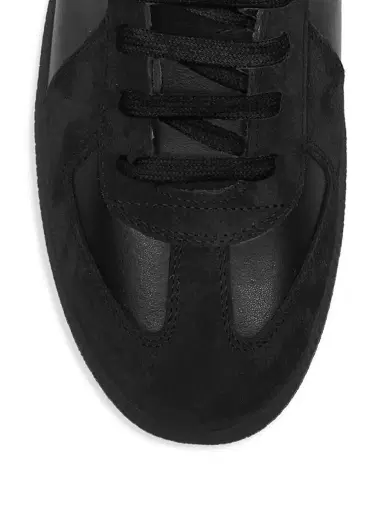 Maison Margiela Men's Replica Leather & Suede Low-Top Sneakers | Thumbnail 4 Maison Margiela Men's Replica Leather & Suede Low-Top Sneakers | Thumbnail 4