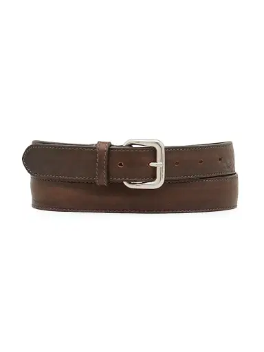 Il Bisonte Women's Heritage Classic Leather Belt - Dark Brown | Thumbnail 4 Il Bisonte Women's Heritage Classic Leather Belt - Dark Brown | Thumbnail 4