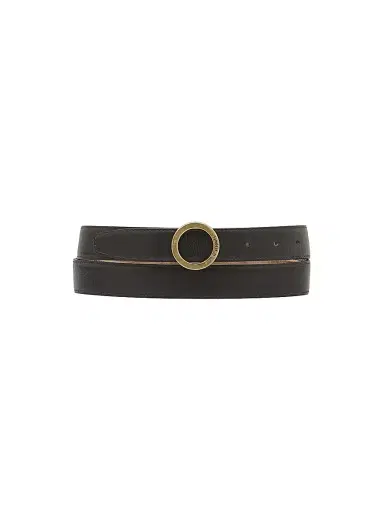 Il Bisonte Women's Bigallo Leather Belt - Bronze Nero - Size Medium | Thumbnail 4 Il Bisonte Women's Bigallo Leather Belt - Bronze Nero - Size Medium | Thumbnail 4