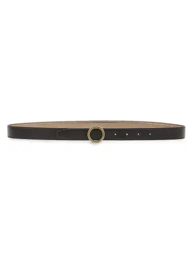 Il Bisonte Women's Bigallo Leather Belt - Bronze Nero - Size Medium | Thumbnail 5 Il Bisonte Women's Bigallo Leather Belt - Bronze Nero - Size Medium | Thumbnail 5