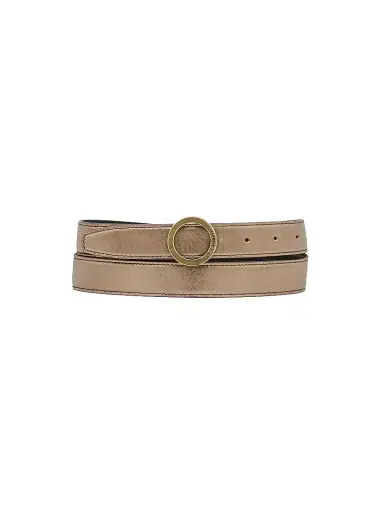 Il Bisonte Women's Bigallo Leather Belt - Bronze Nero - Size Medium | Thumbnail 1 Il Bisonte Women's Bigallo Leather Belt - Bronze Nero - Size Medium | Thumbnail 1
