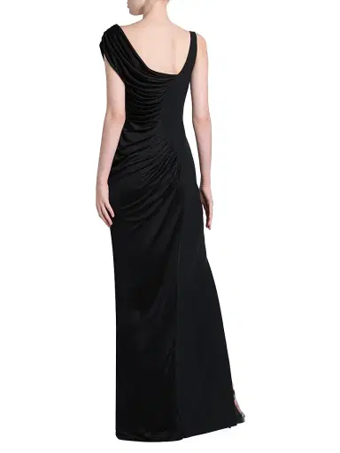 Versace Women's Draped Cowlneck Column Gown | Thumbnail 5 Versace Women's Draped Cowlneck Column Gown | Thumbnail 5