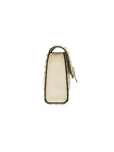 Valentino Garavani Women's Rockstud Grainy Calfskin Crossbody Bag - Light | Thumbnail 3 Valentino Garavani Women's Rockstud Grainy Calfskin Crossbody Bag - Light | Thumbnail 3