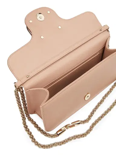Valentino Garavani Women's Locò Calfskin Shoulder Bag - Rose Cannelle | Thumbnail 7 Valentino Garavani Women's Locò Calfskin Shoulder Bag - Rose Cannelle | Thumbnail 7