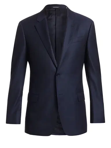 Emporio Armani Men's G-Line Two-Button Slim-Fit Blazer - Navy - Size 36 | Thumbnail 6 Emporio Armani Men's G-Line Two-Button Slim-Fit Blazer - Navy - Size 36 | Thumbnail 6
