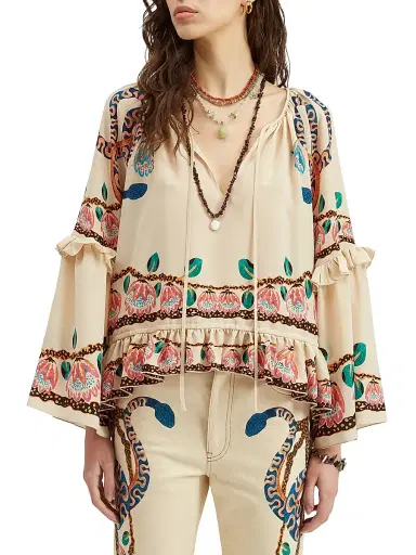 La DoubleJ Women's Boho Blouse | Thumbnail 3 La DoubleJ Women's Boho Blouse | Thumbnail 3