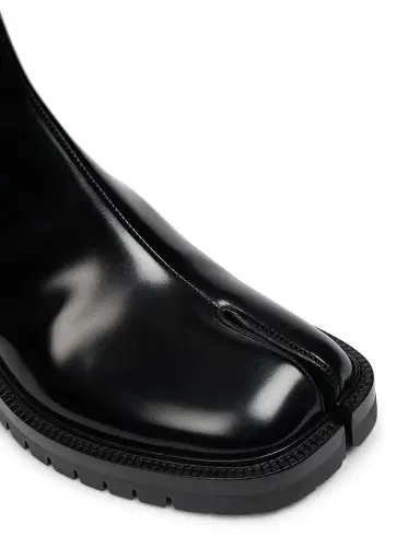 Maison Margiela Men's Tabi Leather Ankle Boots - Black | Thumbnail 6 Maison Margiela Men's Tabi Leather Ankle Boots - Black | Thumbnail 6