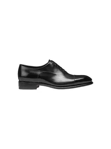 Santoni Men's Formal Lace-Up Cap-Toe Leather Oxfords | Thumbnail 1 Santoni Men's Formal Lace-Up Cap-Toe Leather Oxfords | Thumbnail 1