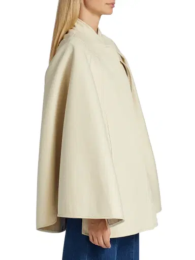 Max Mara Women's Valdez Cotton Cape - 006 | Thumbnail 4 Max Mara Women's Valdez Cotton Cape - 006 | Thumbnail 4