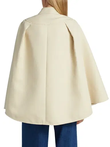 Max Mara Women's Valdez Cotton Cape - 006 | Thumbnail 5 Max Mara Women's Valdez Cotton Cape - 006 | Thumbnail 5
