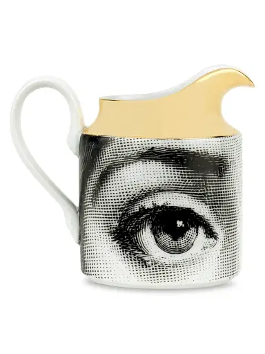 Fornasetti Lattiera Two-Tone Eye Milk Jug | Thumbnail 1 Fornasetti Lattiera Two-Tone Eye Milk Jug | Thumbnail 1