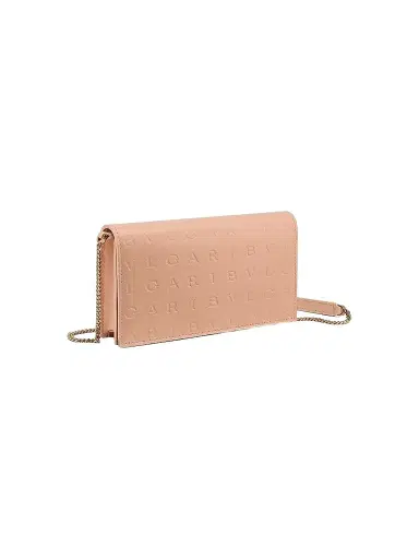 BVLGARI Women's Logo Infinitum Leather Chain Wallet | Thumbnail 1 BVLGARI Women's Logo Infinitum Leather Chain Wallet | Thumbnail 1