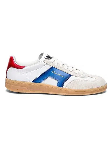 Santoni Women's Colorblocked Leather Low-Top Sneakers | Thumbnail 1 Santoni Women's Colorblocked Leather Low-Top Sneakers | Thumbnail 1