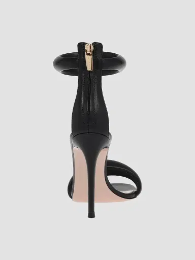 Gianvito Rossi Women's Bijoux Nappa Leather Sandals - Black - Size 12 | Thumbnail 3 Gianvito Rossi Women's Bijoux Nappa Leather Sandals - Black - Size 12 | Thumbnail 3